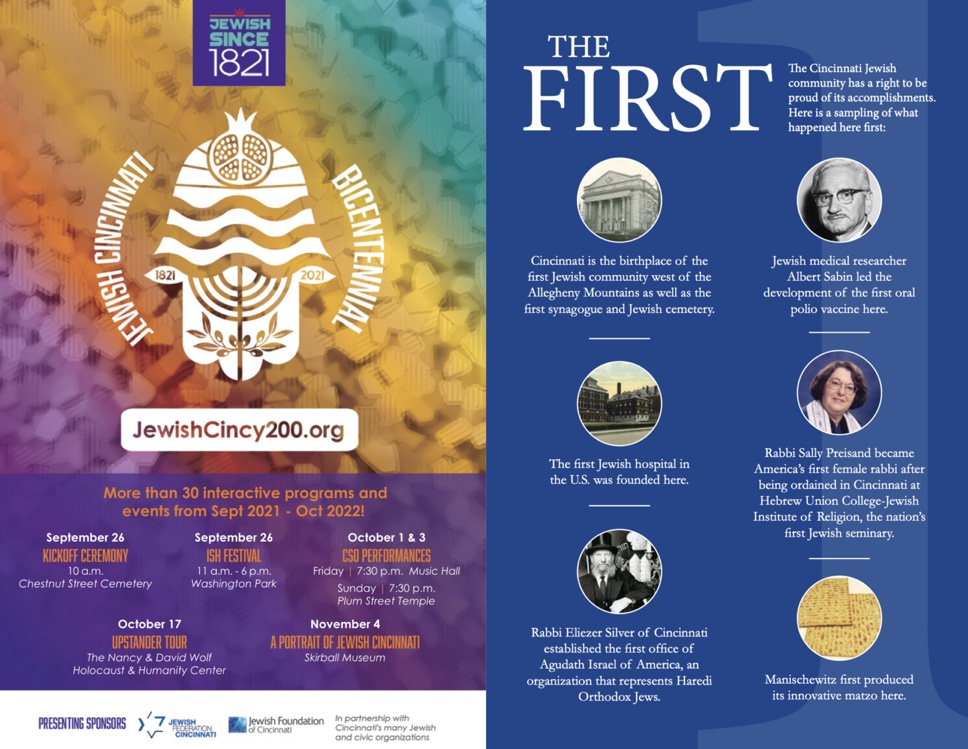 Jewish Cincinnati bicentennial publication